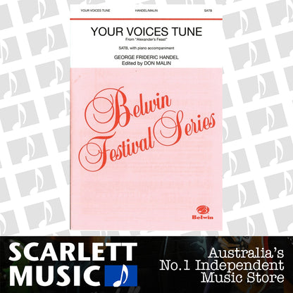Your Voices Tune Vocal Sheet Music — view 2