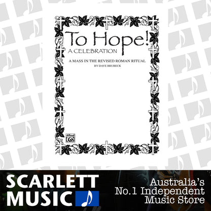 To Hope! A Celebration SATB Choral Sheet Music — view 2