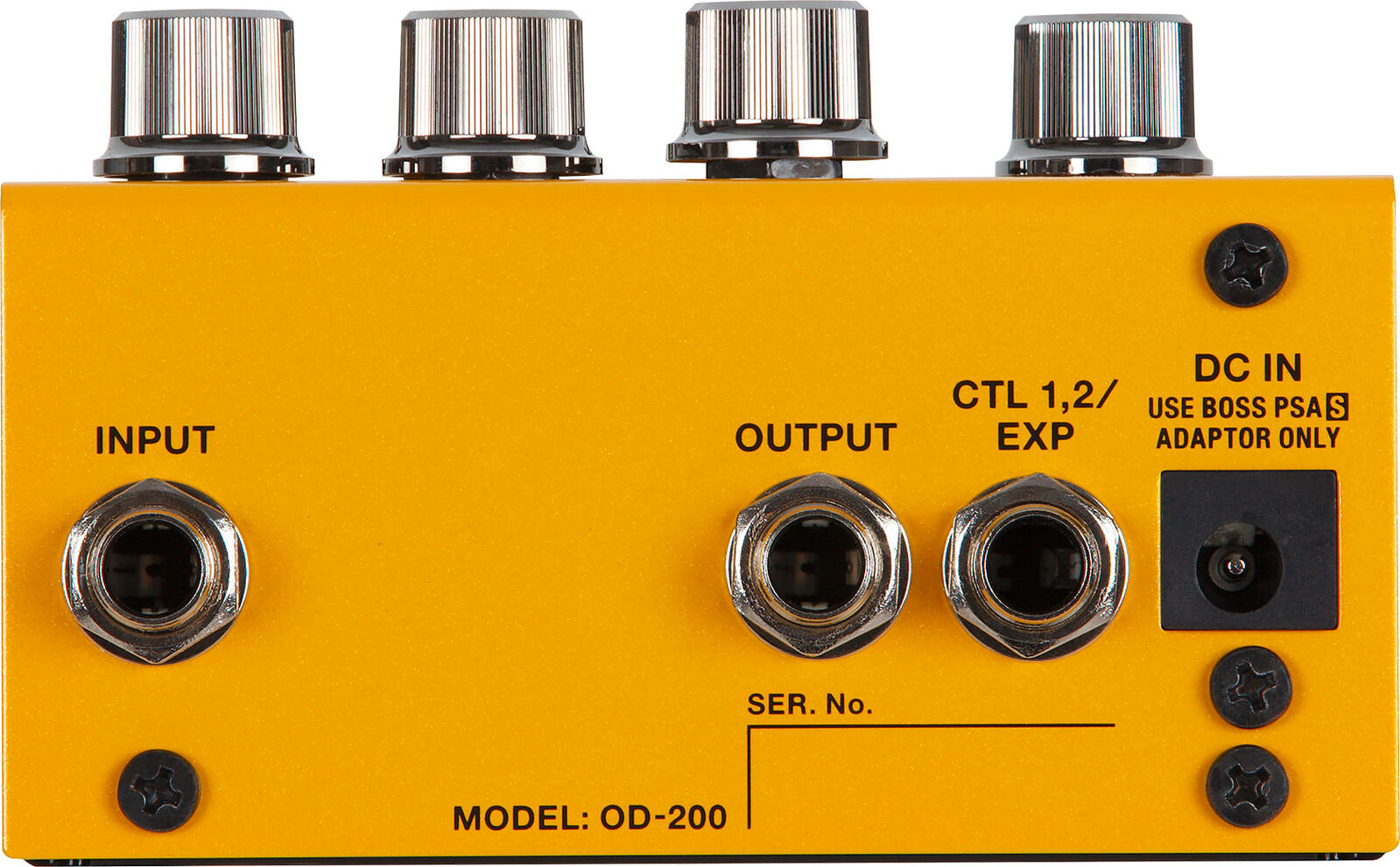 BOSS OD-200 Hybrid Drive Pedal - 200 Series Multi-Function Overdrive with Onboard Memory — view 5
