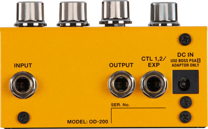 BOSS OD-200 Hybrid Drive Pedal - 200 Series Multi-Function Overdrive with Onboard Memory — view 5