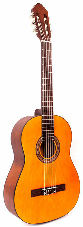 Odessa 4/4 Classical Nylon String Guitar Amber Gloss Finish