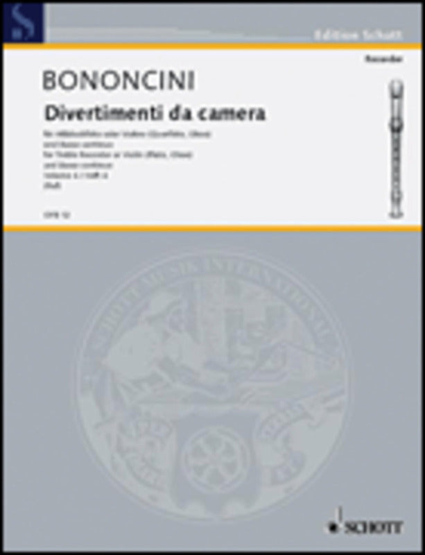 Divertimenti Da Camera Book 4 Tre Piano Book