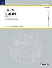 Studies 5 for Treble Recorder by Schott Music, 20 Pages