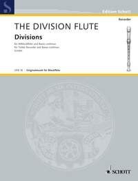 Divisions Flute 1706 Treble Recorder by Schott Music - 33 Pages