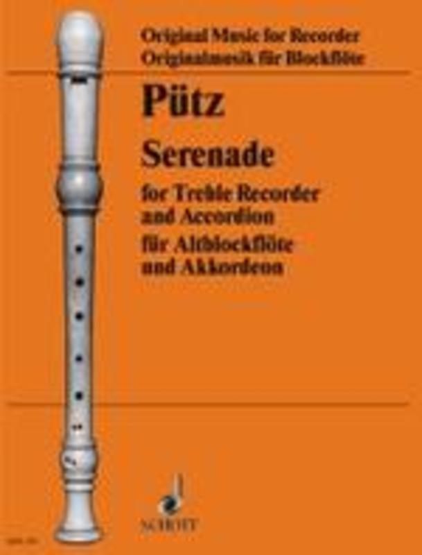 Serenade Tre Rec And Accordion Book