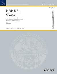 Sonata A Min Op 1 No 4 Tre/Pno (Schott Music)