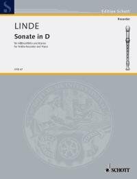 Sonata in D Minor for Recorder and Piano by Schott Music - 20 Pages