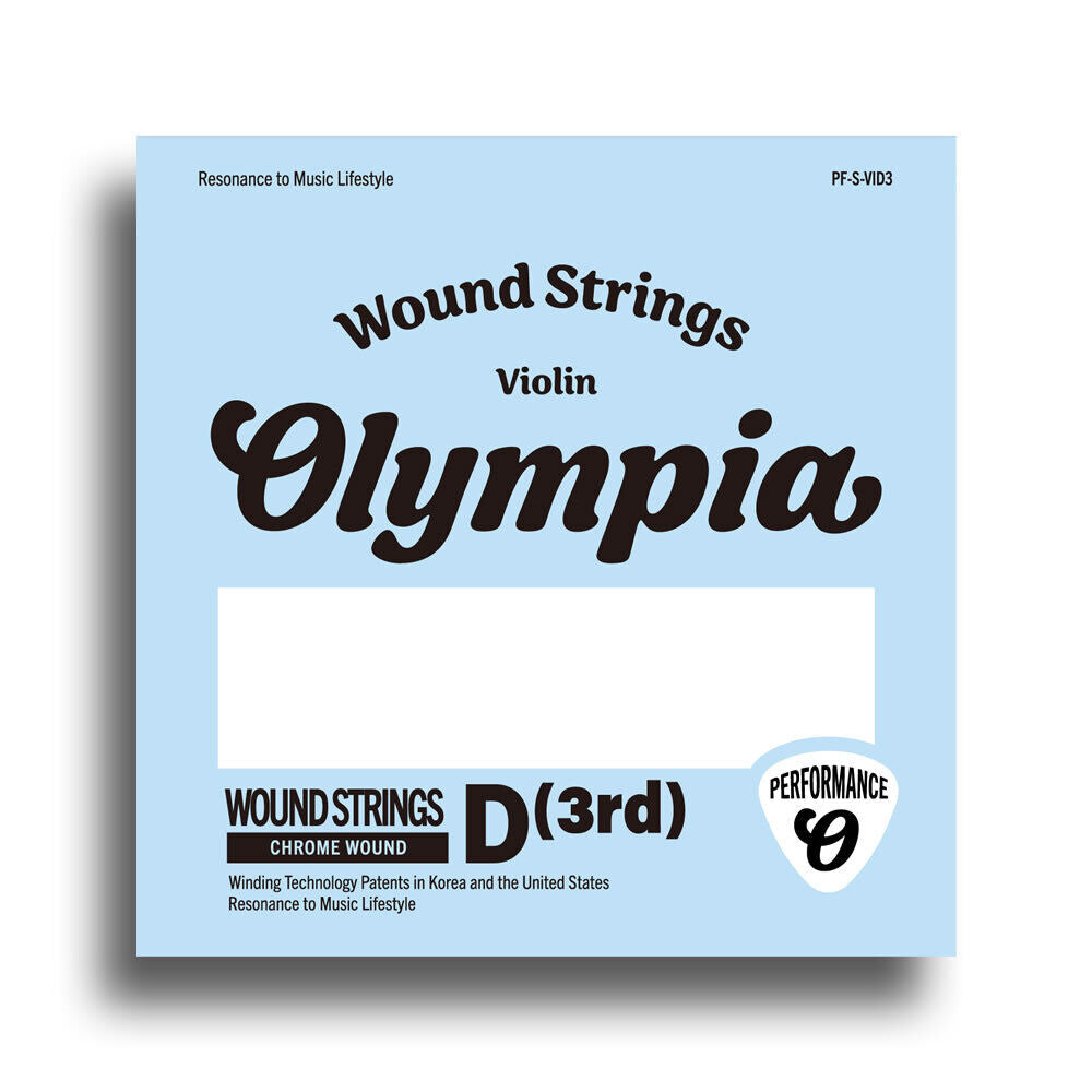 Olympia Performance Series D-3RD Wound Violin String (4/4)