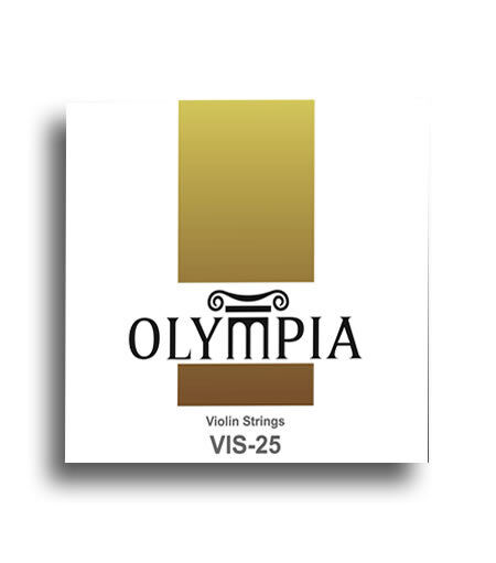 Olympia 4/4 Violin String Set - Steel Strings with Multi-Fibers