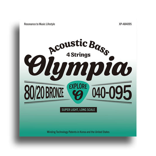 Olympia Explore Series Super-Light Acoustic Bass String Set 040-095