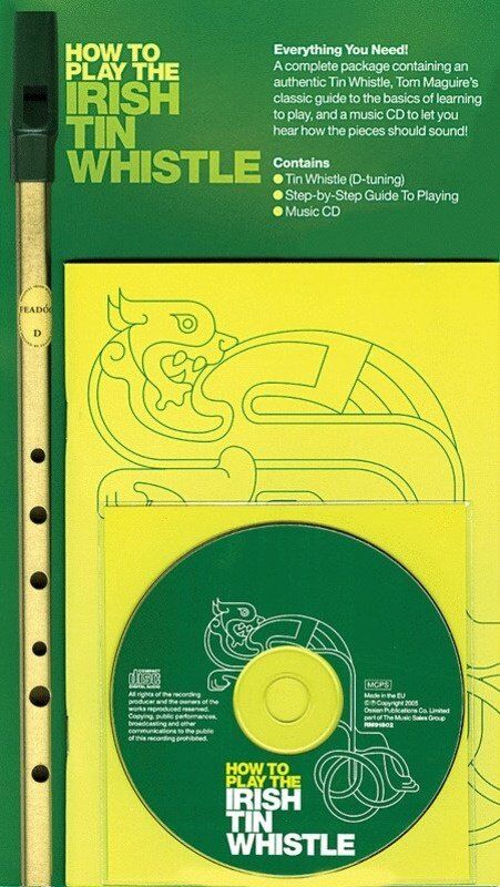 How to Play Irish Tin Whistle Book/CD/Whistle Pack