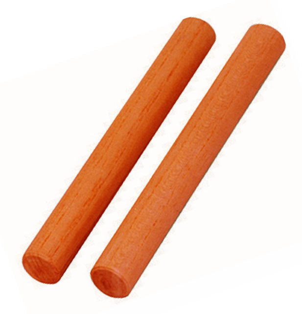 Opus Percussion Malas Wood Claves - 1 Pair, 20cm Length x 2.5cm Diameter