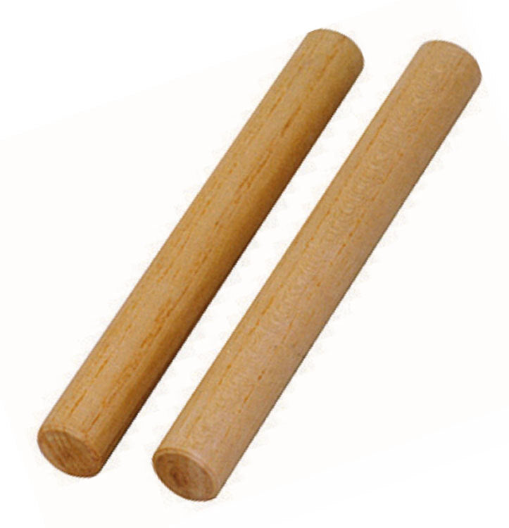 Opus Percussion Pilewood Claves - 1 Pair, 20cm Length x 2.3cm Diameter