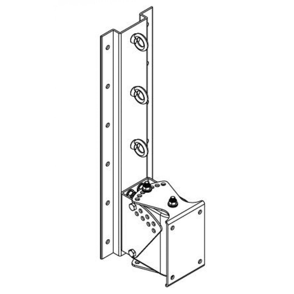 Pan/tilt bracket for 112 118 HSB 212HC 312HC CFA2-White One Systems