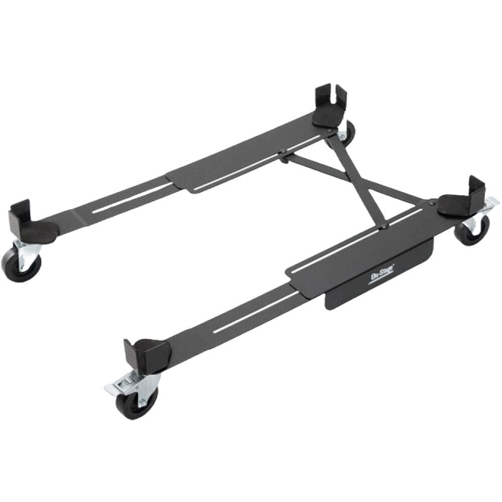 On Stage AG5000 Amp Glider Amplifier Transport System with Adjustable Frame and Swiveling Casters