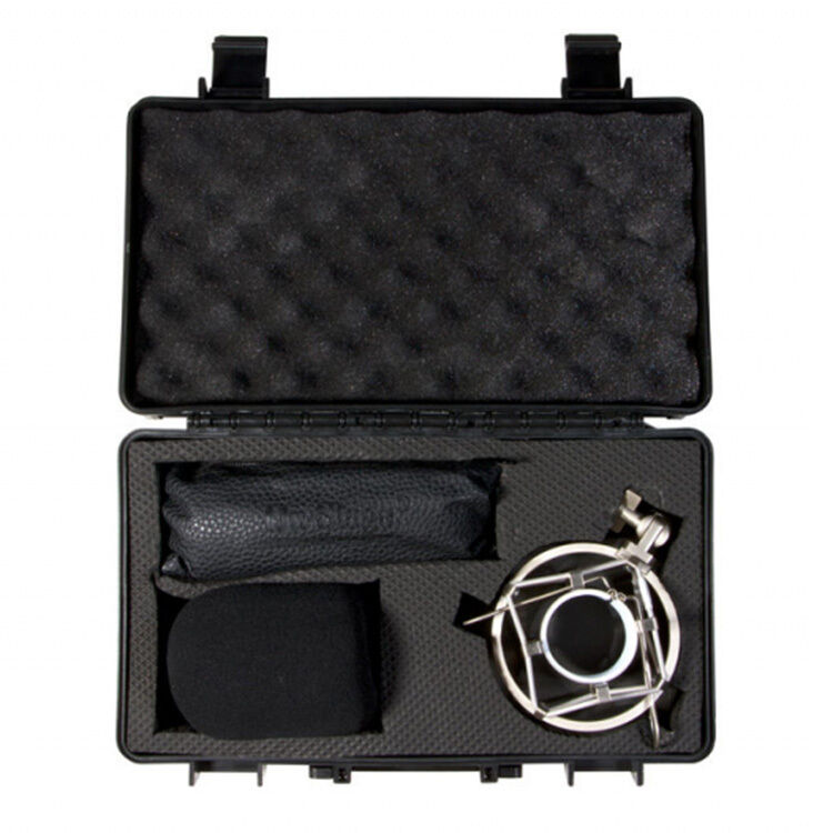 On Stage AS800 Platinum Series Large-Diaphragm Condenser Microphone with Case — view 6