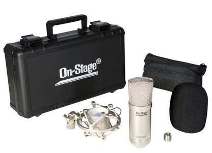 On Stage AS800 Platinum Series Large-Diaphragm Condenser Microphone with Case — view 5
