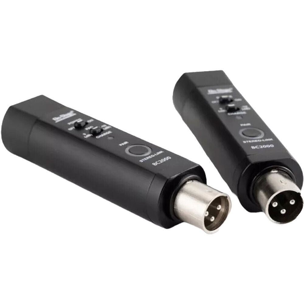 On Stage BC2000V2 Rechargeable Stereo Bluetooth Converter with XLR Connectors — view 6