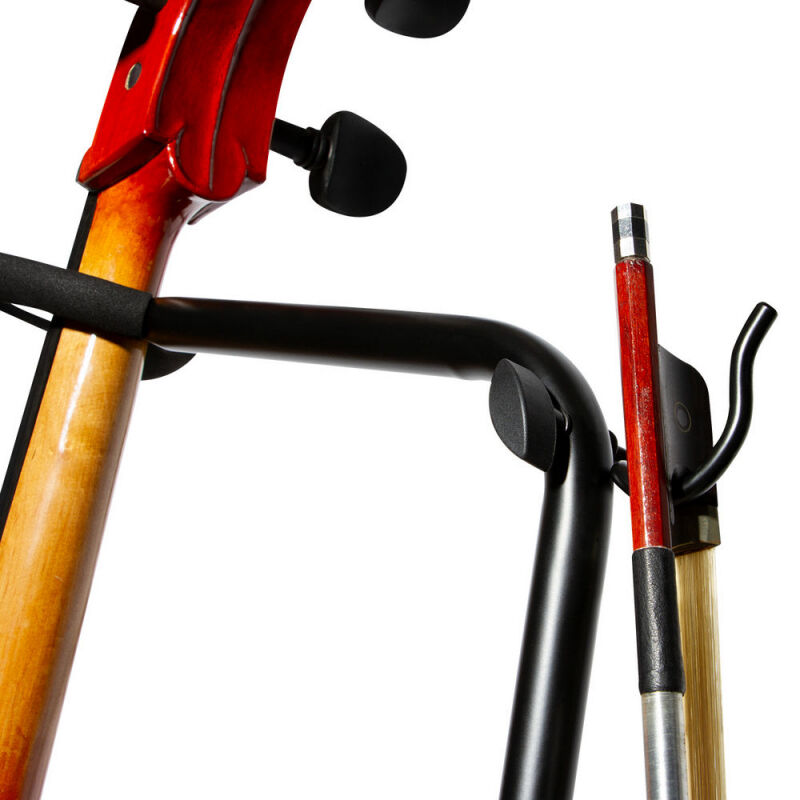 On Stage CS7201 Cello and Double Bass Stand with Adjustable Yoke and EVA Padding — view 3
