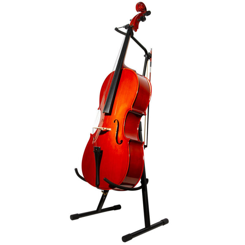 On Stage CS7201 Cello and Double Bass Stand with Adjustable Yoke and EVA Padding — view 2