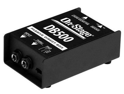 On Stage DB500 Single Channel Passive Direct Box