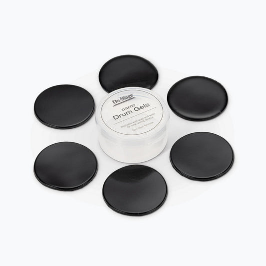 On Stage DG600 Drum Dampening Tone Gels - Pack of 6 with Storage Canister
