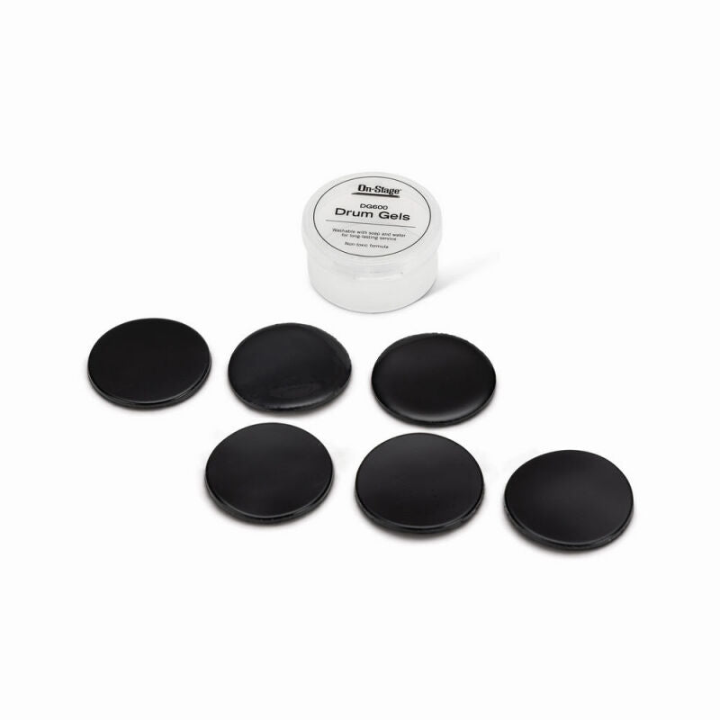 On Stage DG600 Drum Dampening Tone Gels - Pack of 6 with Storage Canister — view 2