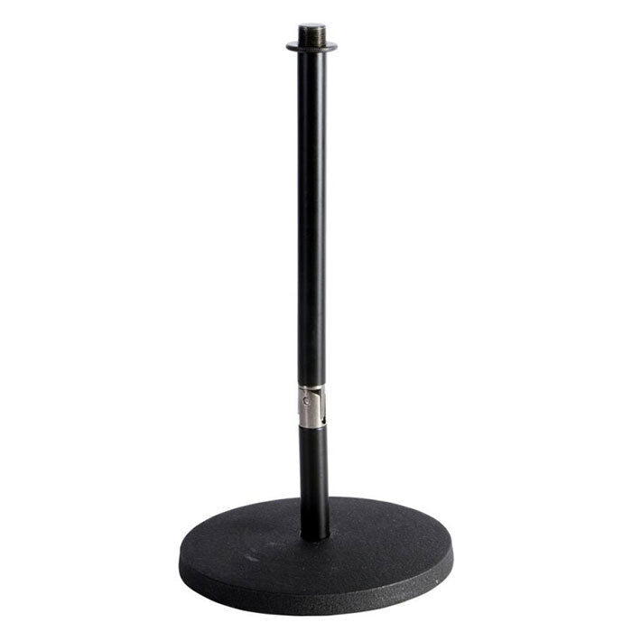 On Stage Desktop Rocker-Lug Microphone Stand with 40-Degree Tilt and 12" Height — view 2
