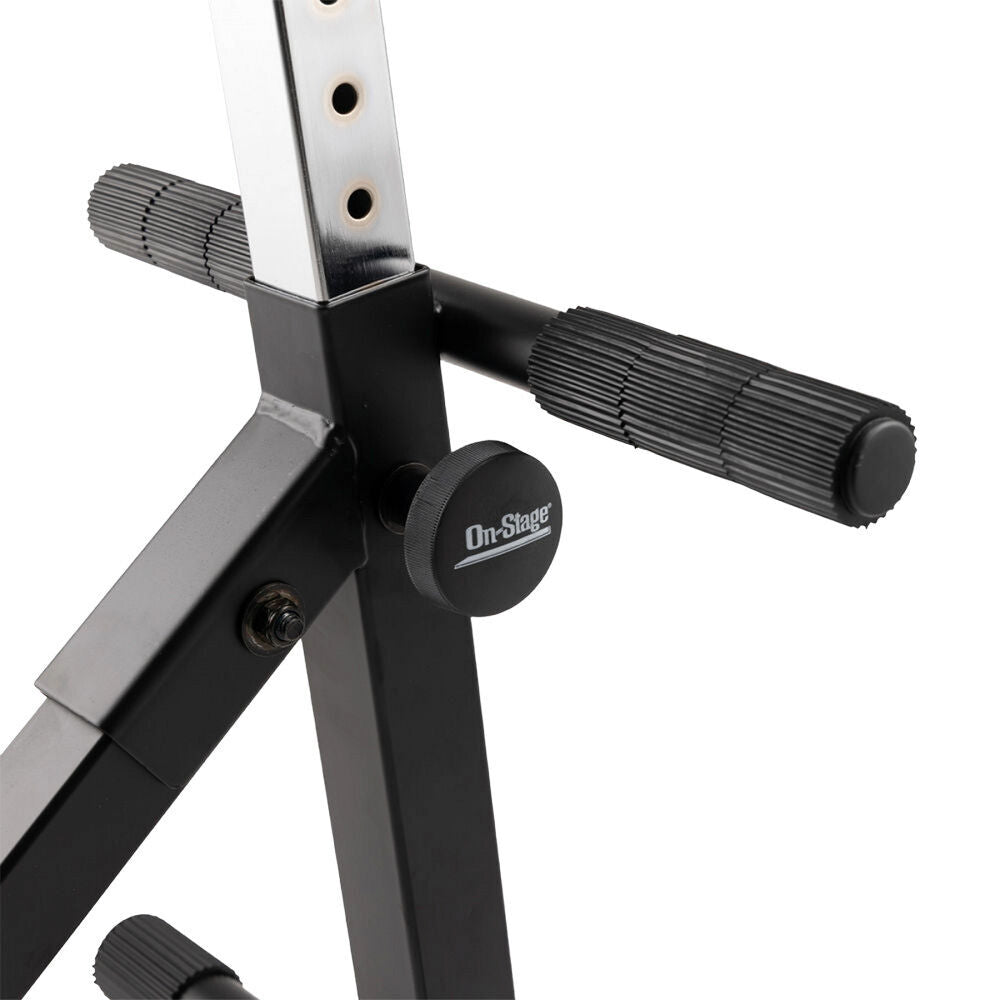 On Stage DT8500 Height Adjustable Musicians Throne with Guitar Hanger — view 4