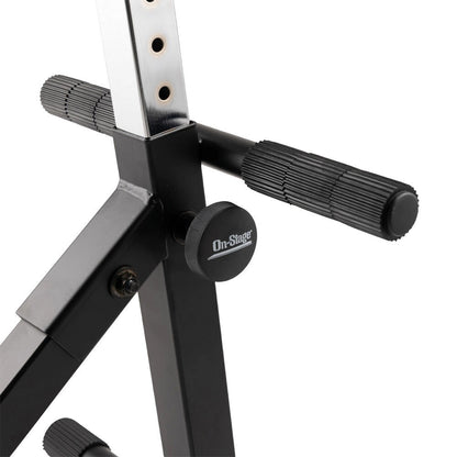 On Stage DT8500 Height Adjustable Musicians Throne with Guitar Hanger — view 4