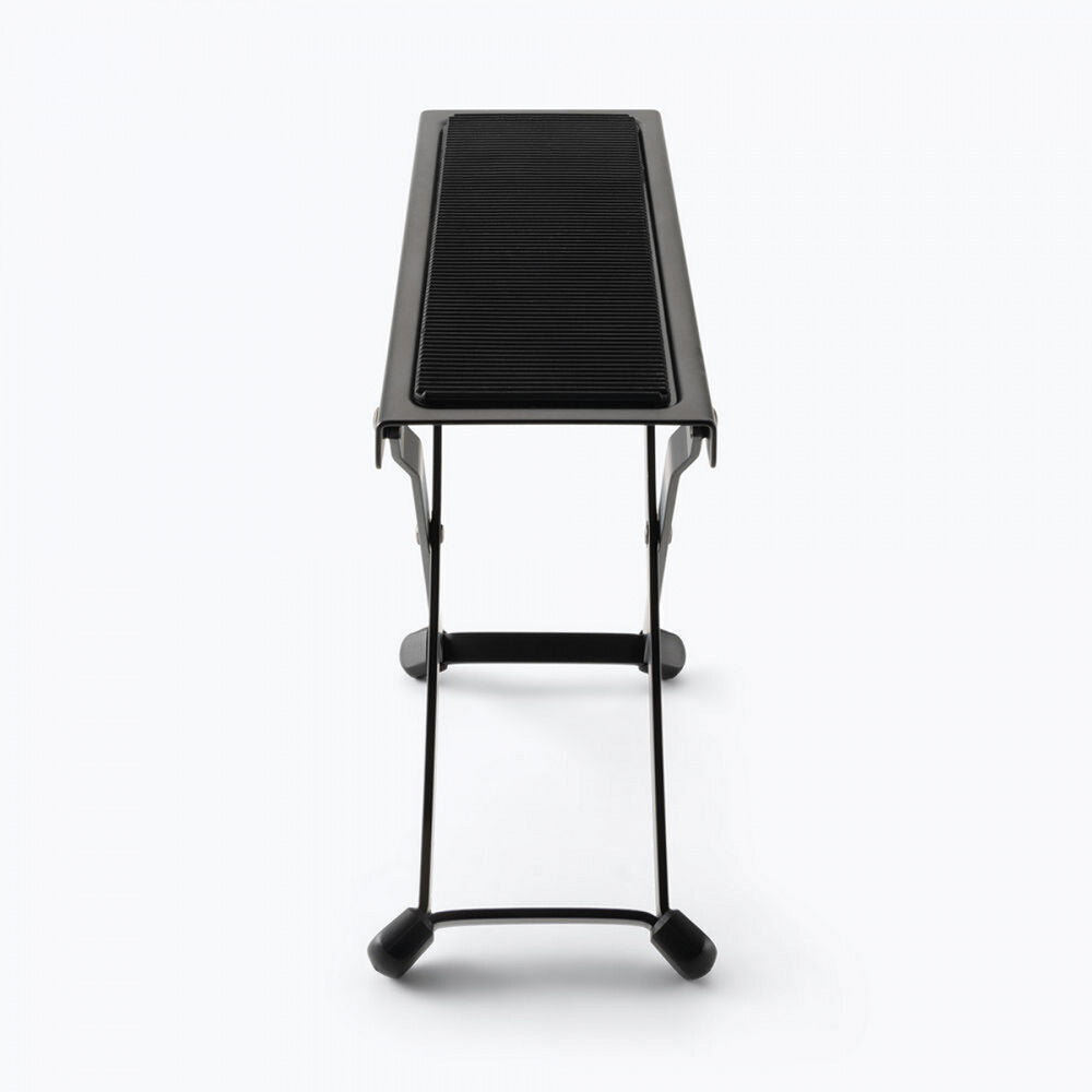 On Stage FS7850B Guitar Foot Stool with 5 Fixed Height Positions, Nonslip Rubber Pad, Folds for Storage, Black — view 4