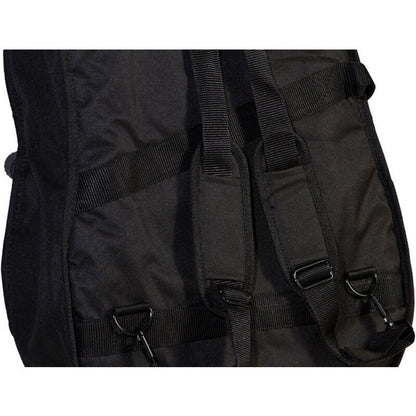 On Stage GBA4550 Economy Acoustic Guitar Bag, Black, Weather-Resistant Nylon, 41" Length, Accessories Compartment, Backpack Straps — view 4