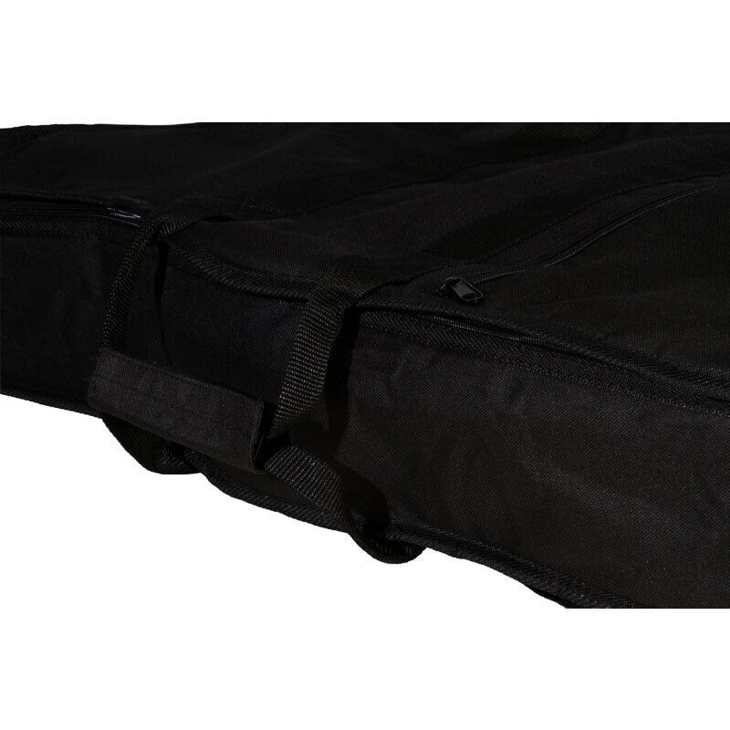 On Stage GBA4550 Economy Acoustic Guitar Bag, Black, Weather-Resistant Nylon, 41" Length, Accessories Compartment, Backpack Straps — view 3