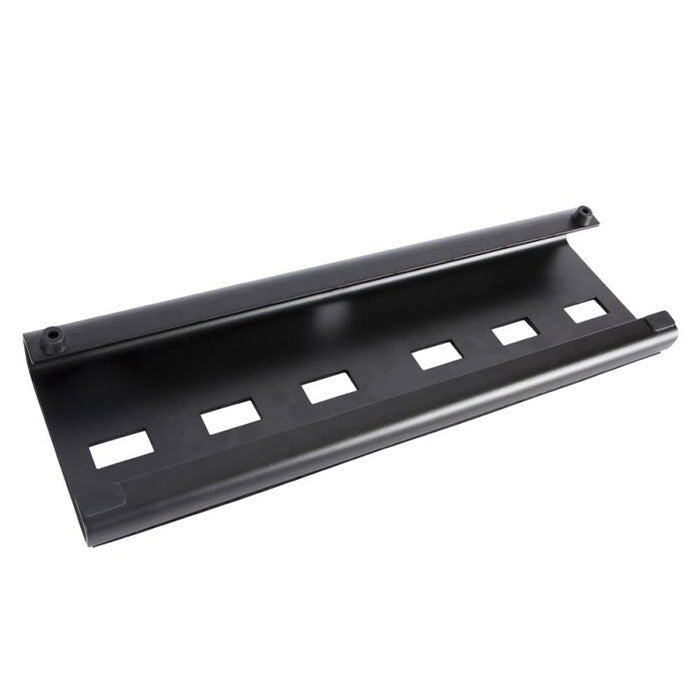 On Stage OSGPB2000 Compact Pedal Board with Gig Bag, 18.75" x 6", Aluminum Construction, Includes Hook & Loop Strips — view 3