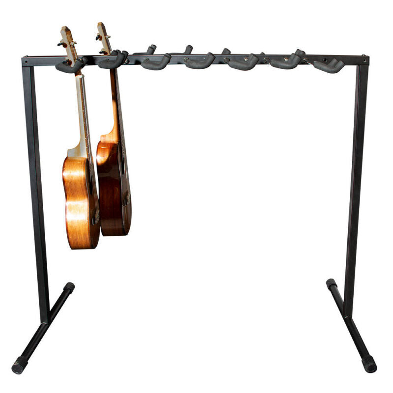 On Stage GS5012 12-Space Ukulele Rack with Wall-Mounting Brackets and EVA Foam Protection — view 2