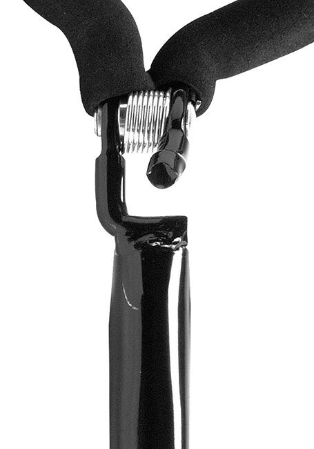 On Stage Flip It Single Guitar Stand with Adjustable Height and Velveteen Rubber Padding — view 4