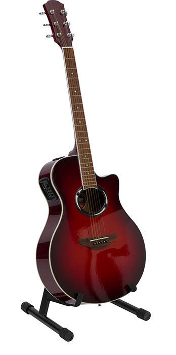 On Stage QuikSqueeze Adjustable A-Frame Guitar Stand OSGS7263B — view 3