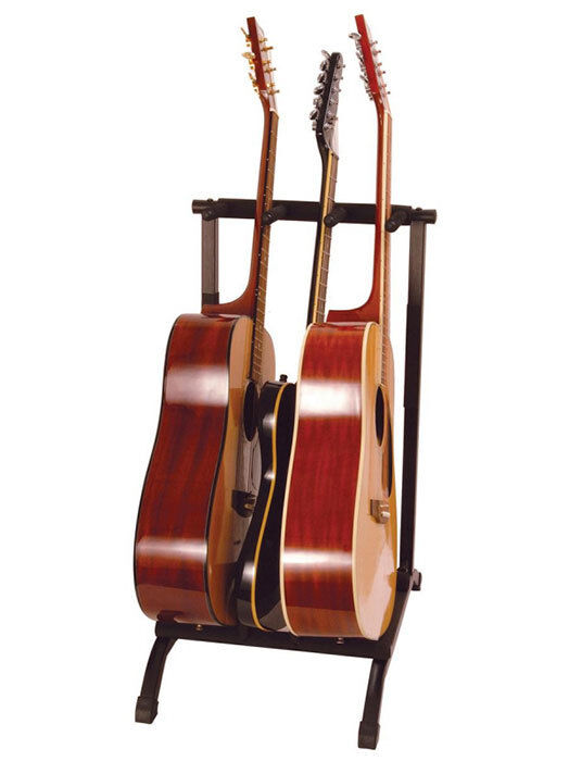 On Stage GS7361 3-Space Foldable Multi Guitar Rack — view 2