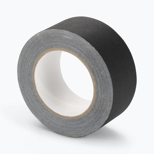 On Stage GT260B Gaffer Tape Black 50mm x 55m - Professional Strength, No Residue, Hand Tearable, Non-Reflective Surface