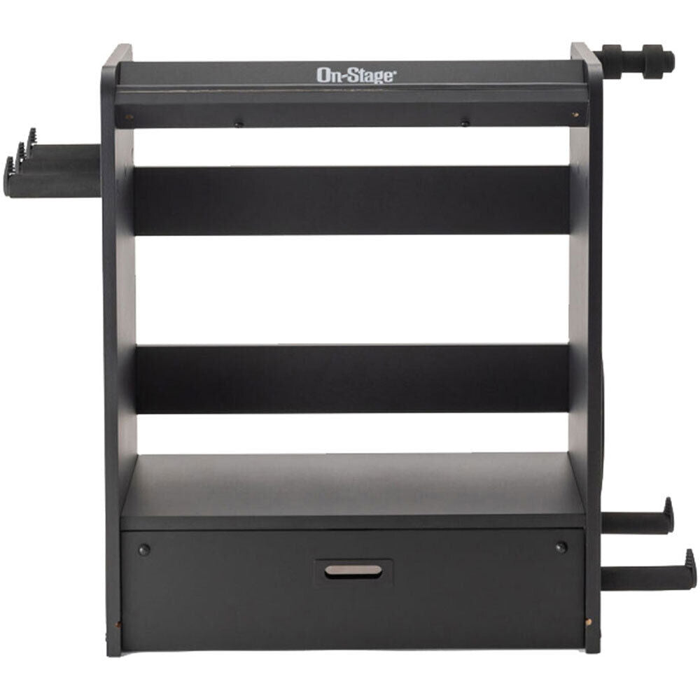 On Stage GWS5000B Professional Guitar Workstation in Black — view 3