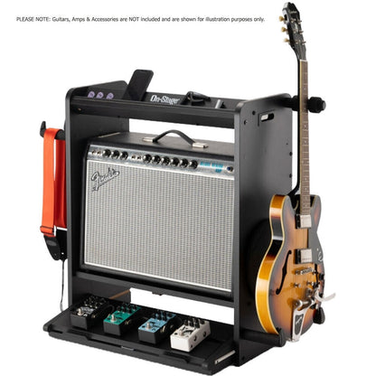 On Stage GWS5000B Professional Guitar Workstation in Black