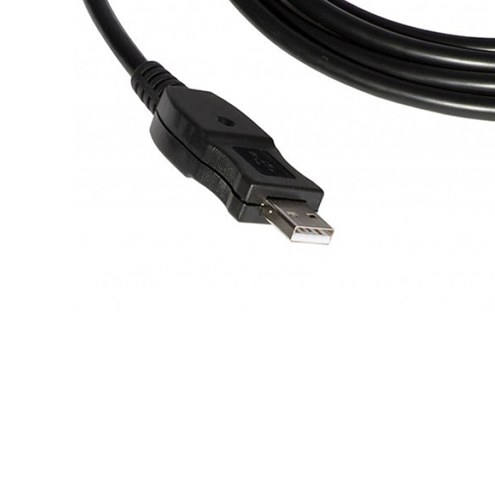On Stage 10ft Instrument-to-USB Cable with 1/4" Straight Plug for Guitar/Bass — view 3