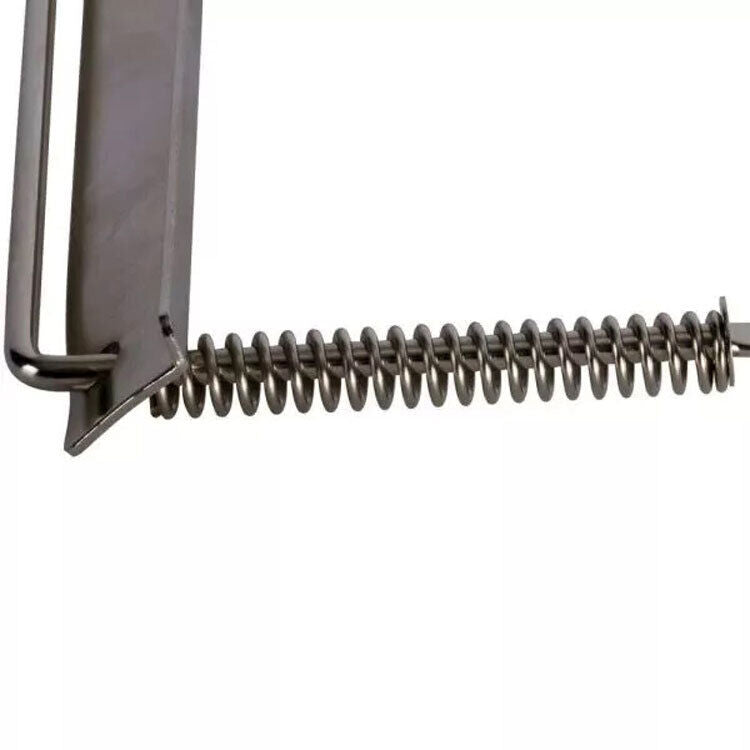 On Stage IHH1020 Adjustable Silver Harmonica Holder for 10-20 Hole Harmonicas — view 4