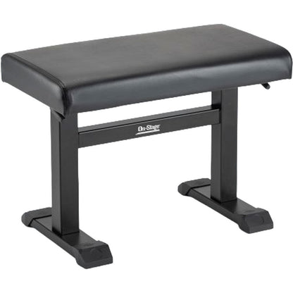 On Stage KB5503B Adjustable Height Keyboard Bench Black with Cushion — view 2