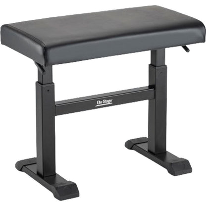 On Stage KB5503B Adjustable Height Keyboard Bench Black with Cushion — view 4
