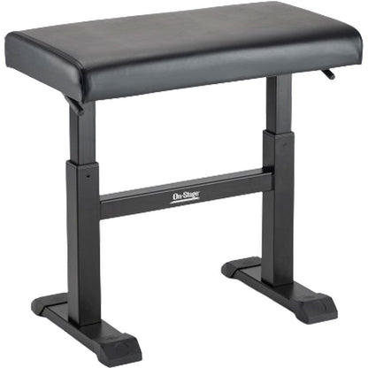 On Stage KB5503B Adjustable Height Keyboard Bench Black with Cushion — view 5