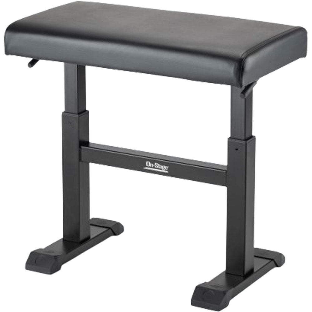 On Stage KB5503B Adjustable Height Keyboard Bench Black with Cushion — view 6