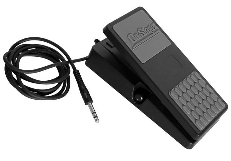 On Stage KEP100 Expression Pedal with Polarity Switch and 6' TRS Cable — view 2