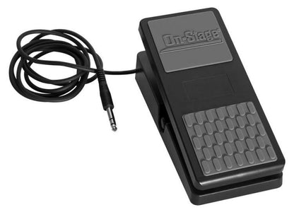 On Stage KEP100 Expression Pedal with Polarity Switch and 6' TRS Cable