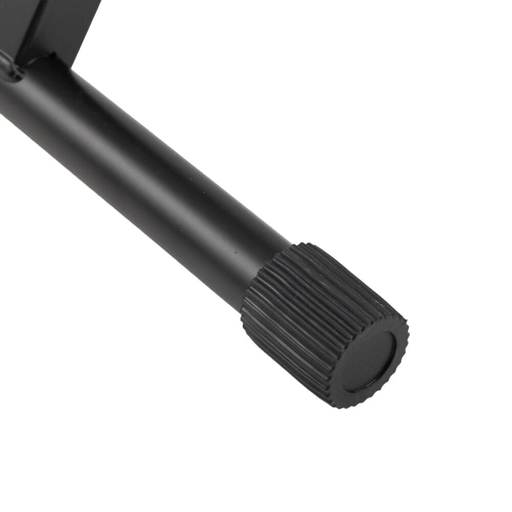 On Stage KS7191 Double X-Braced Keyboard Stand - Adjustable Height, Black Metal Construction, Fits Medium-Format Keyboards — view 4